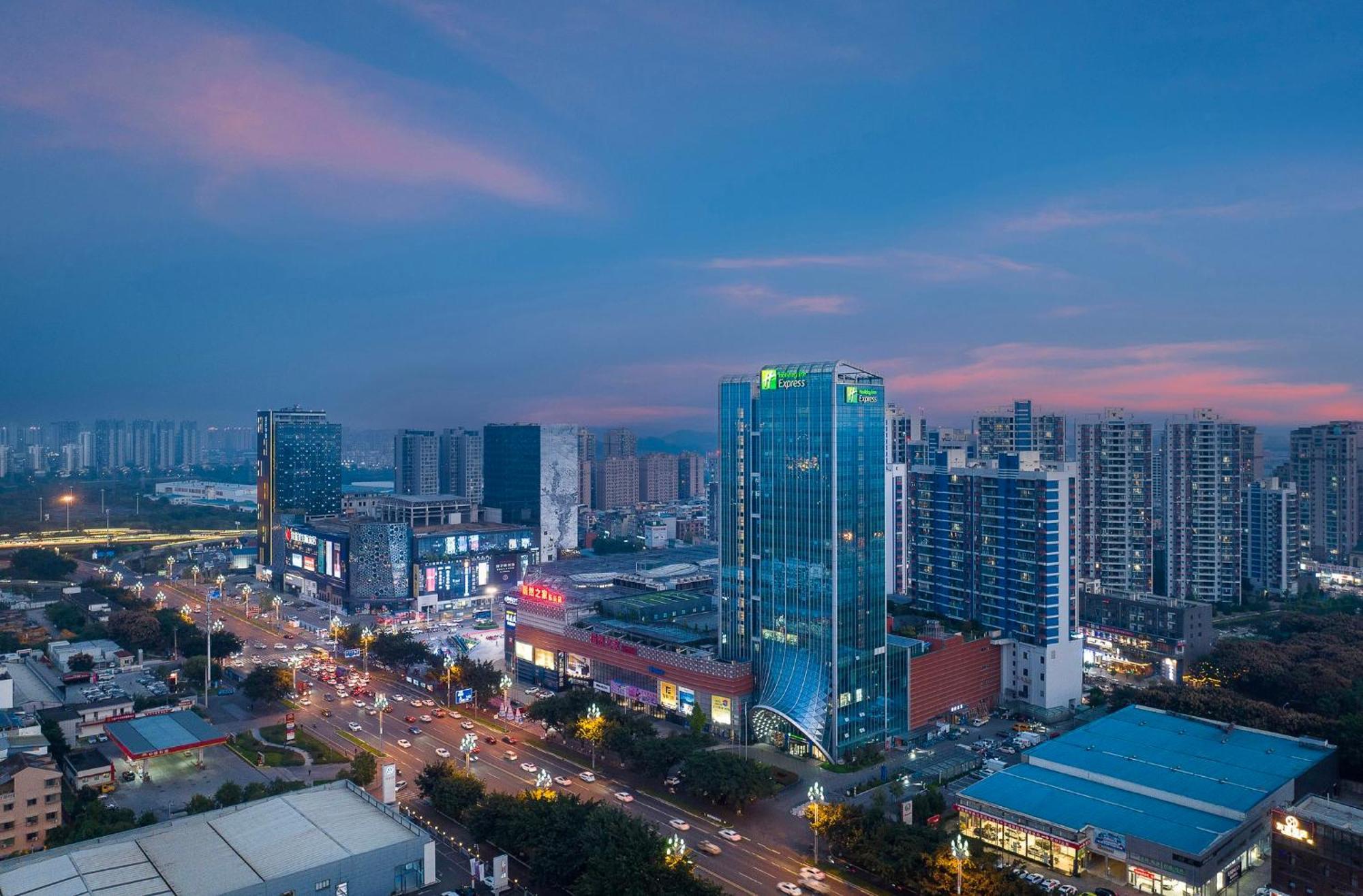 Holiday Inn Express Mianyang High-Tech Zone By Ihg Exterior foto